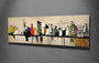Wallity Lienzo Decorativo PC349 Multicolor 30 x 80 cm